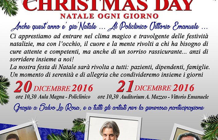 Christmas day al Policlinico-Vittorio Emanuele