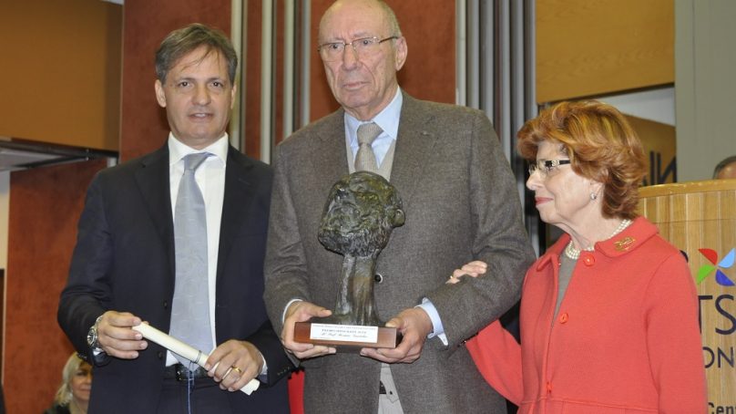 Il Professor Giustolisi Premio Ippocrate “Grazie ai miei Maestri ed a mia moglie”