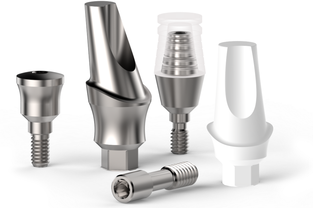 титановый абатмент el-4504f. стандартный титановый абатмент osstem. титановый абатмент. Straumann угловой абатмент. абатмент титановый megagen.