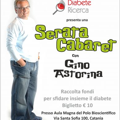 Serata cabaret della Fondazione diabete ricerca