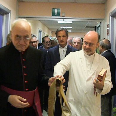 Buscema con Bianco e Santonocito all’apertura dell’Hospice pediatrico