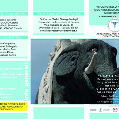 Convegno Odontostomatologico il 16 Dicembre al Nettuno