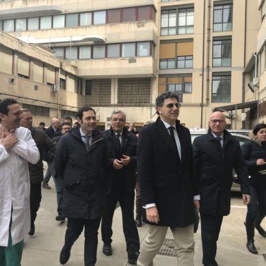 L’Assessore Razza visita l’Ospedale Maggiore di Modica