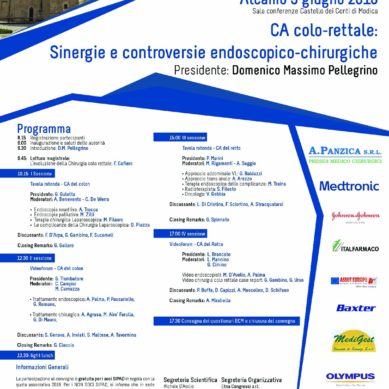 Alcamo, meeting regionale il 9 Giugno sul carcinoma colo-rettale