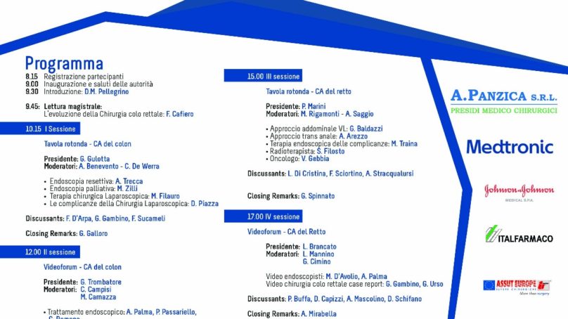Alcamo, meeting regionale il 9 Giugno sul carcinoma colo-rettale