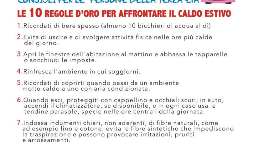 Trapani, scatta il piano anti-calore