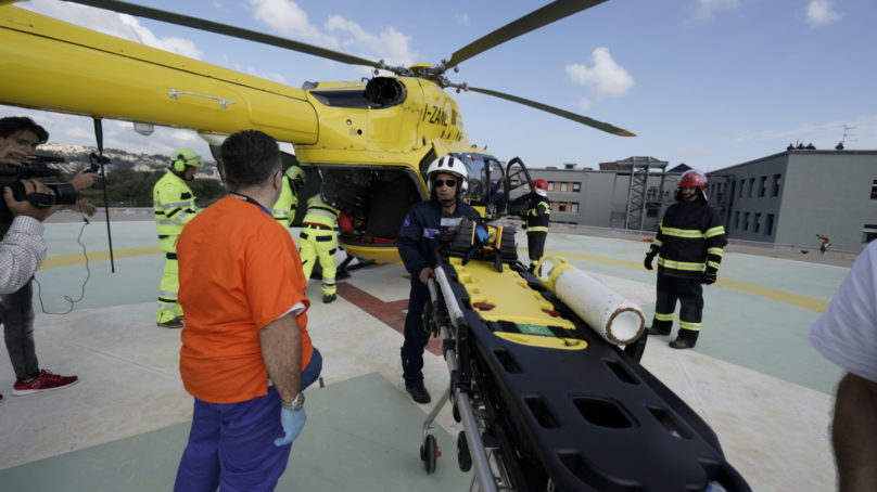 Conclusa la simulazione di maxi emergenza al Policlinico