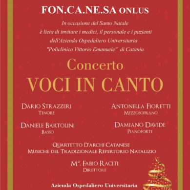 Concerto di Natale della Foncanesa al Policlinico