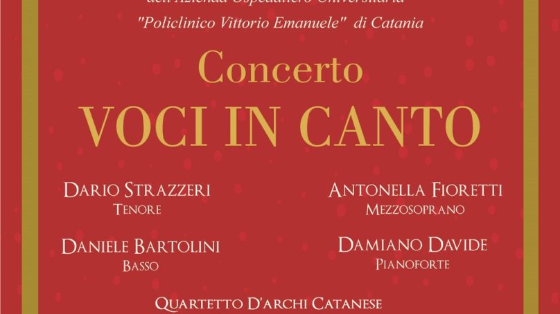 Concerto di Natale della Foncanesa al Policlinico