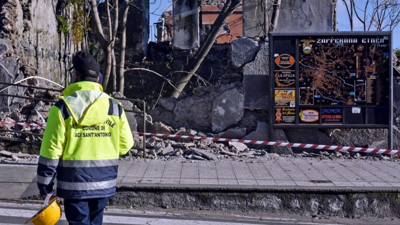 Sostegno ASP nelle zone colpite dal sisma di Natale