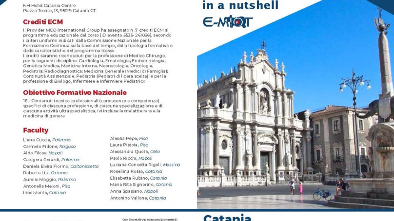 Talassemia: MIOT Network a Catania il 31 Maggio