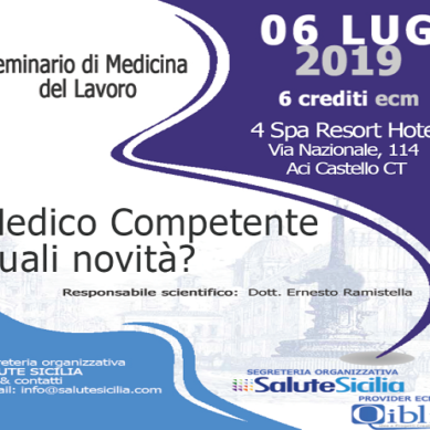 Seminario di medicina del lavoro il 6 Luglio