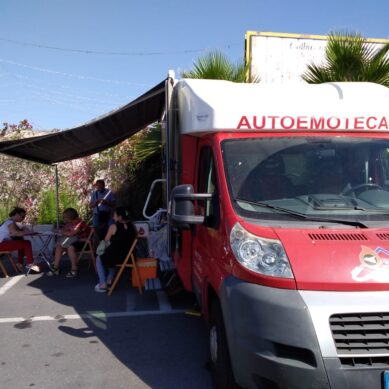 Donazione di sangue ADVS-FIDAS al Garibaldi-Nesima