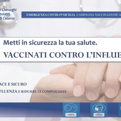 Appello dell’Ordine alla popolazione: vaccinazione antinfluenzale subito!