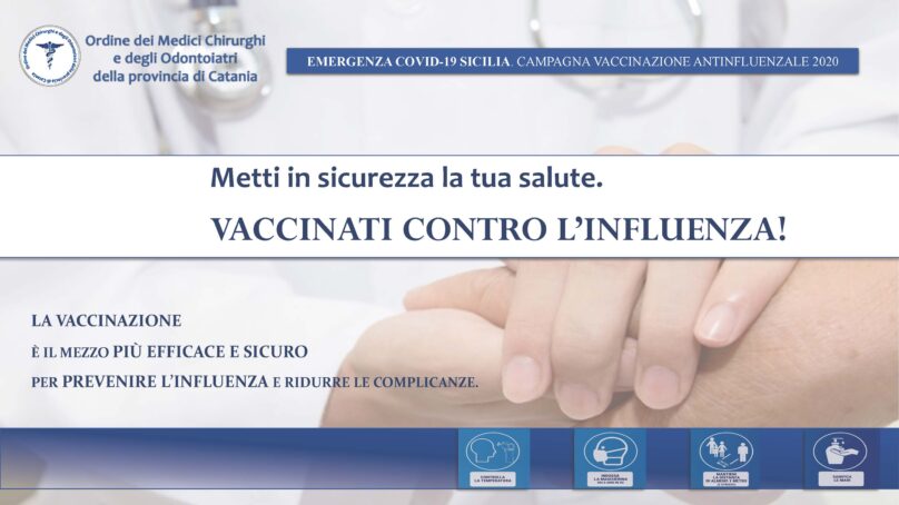 Appello dell’Ordine alla popolazione: vaccinazione antinfluenzale subito!