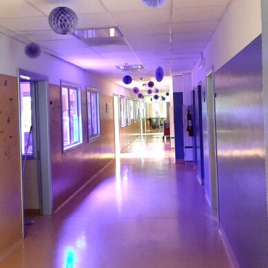 Corsie in viola per la Giornata Mondiale della Prematurità