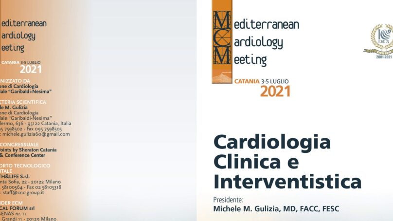 10° Edizione del “Mediterranean Cardiology Meeting” : dal 3 al 5 luglio al Four Points by Sheraton Catania Hotel