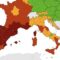 L’ECDC conferma la Sicilia tra le aree geografiche con maggiore diffusione di Sars-Cov-2