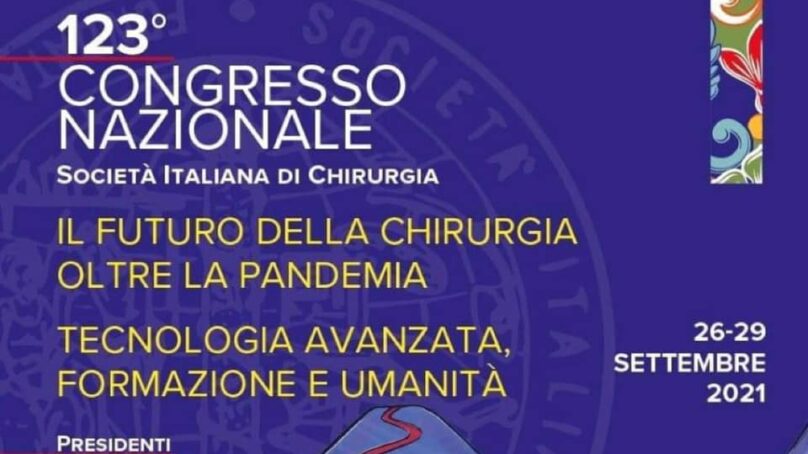 “Il futuro della chirurgia oltre la pandemia”: dal 26 al 29 settembre alle Ciminiere il congresso nazionale