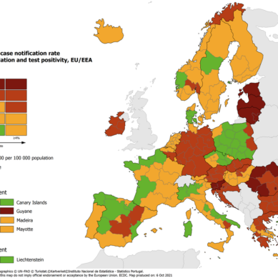 Il Covid-19 si diffonde al Nord Europa, lo evidenzia l’ECDC