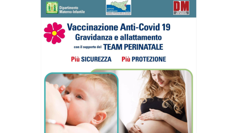 Vaccinazione anti-Covid-19: punto vaccinale dedicato al “Garibaldi-Nesima” per donne in gravidanza e in allattamento