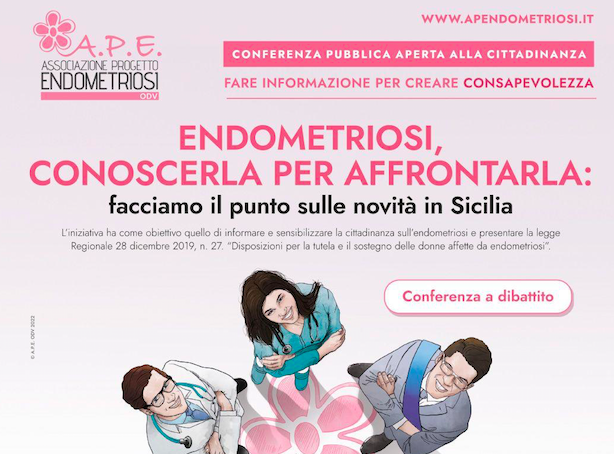 Endometriosi, conoscerla per affrontarla: facciamo il punto sulle novità in Sicilia. Convegno il 23 aprile alla Baia Verde