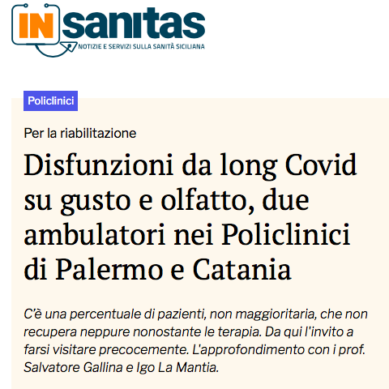 Long Covid, nei Policlinici di Catania e Palermo Ambulatori specializzati