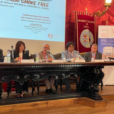 NoTobaccoDay, il presidente dell’OMCeO di Catania Igo La Mantia ha preso parte alla conferenza “Rischi e benefici dei prodotti senza combustione”